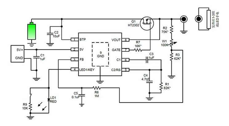 EC0051E 典型应用电路图