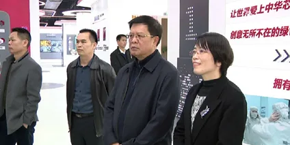驻邕自治区人大代表和南宁市人大代表/在桂十四届全国人大代表到华芯振邦开展集中视察