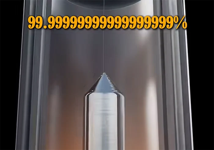 从砂石到晶圆纯度高达99.999999999%