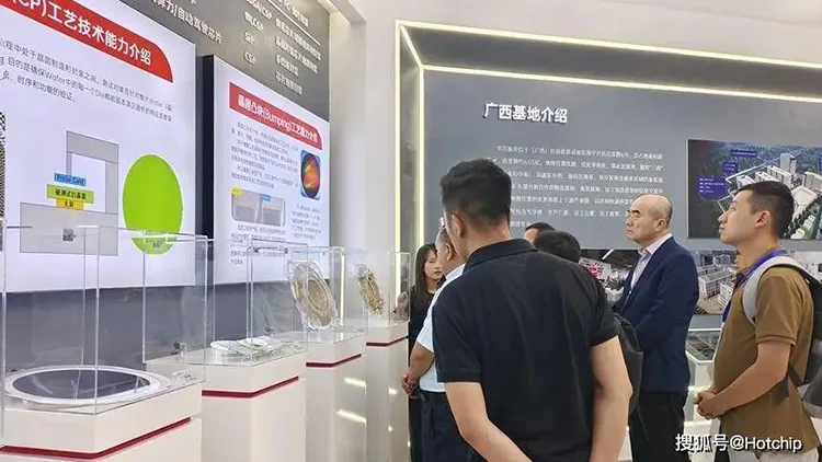 第四届“一带一路”侨商侨领交流合作大会在南宁开幕,赴华芯振邦参观考察