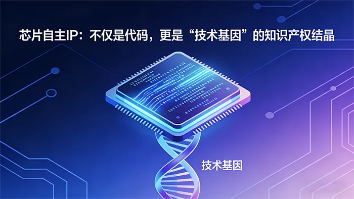 芯片自主IP:不仅是代码，更是“技术基因”的知识产权结晶