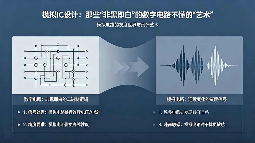 模拟电路的灰度世界与设计艺术