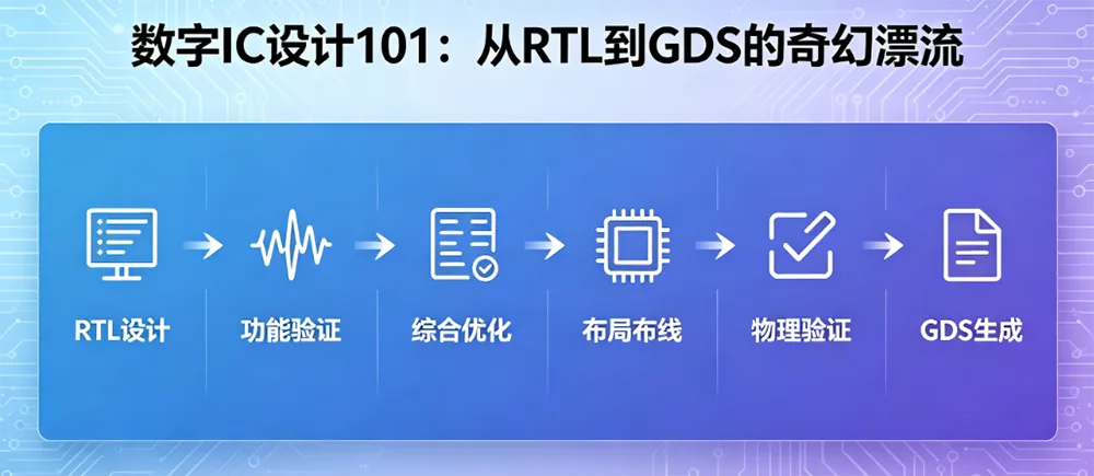 数字IC设计101：从RTL到GDS的奇幻漂流