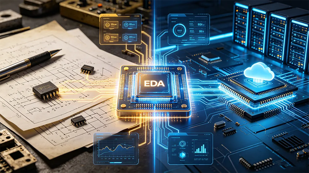 从“笔算”到“云计算”:EDA工具如何拯救了万亿晶体管?