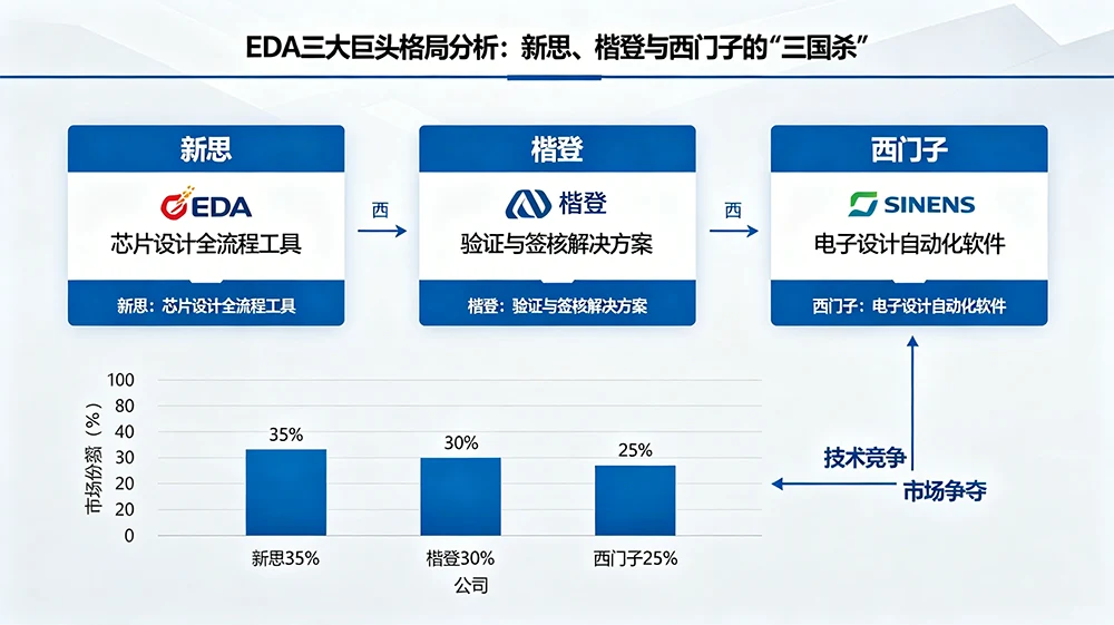 EDA三大巨头格局分析