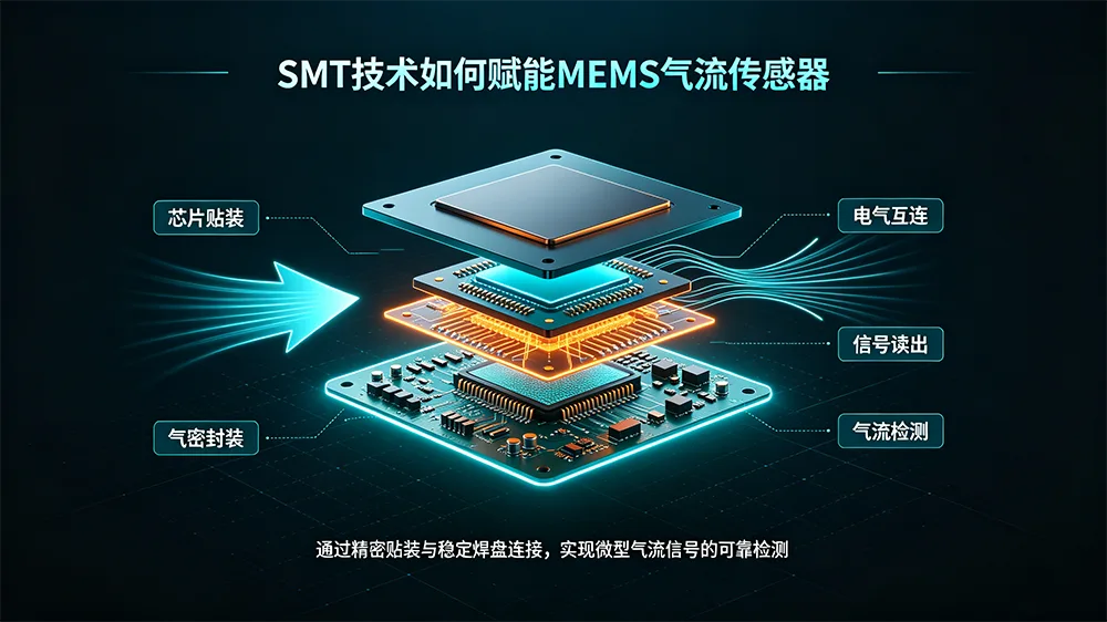 SMT技术如何赋能MEMS气流传感器